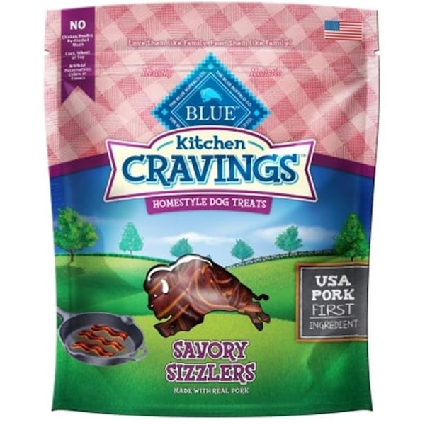 Blue Buffalo Blue Buffalo BB10281 Kitchen Cravings Savory Sizzlers Homestyle Dog Treat; 0.37 lbs. BB10281 - main